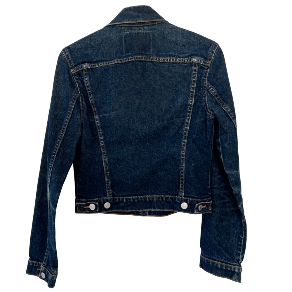 Y2K Levi's Women's Trucker Jean Jacket, Denim Button Down Small, Western VINTAGE - Picture 2 of 8